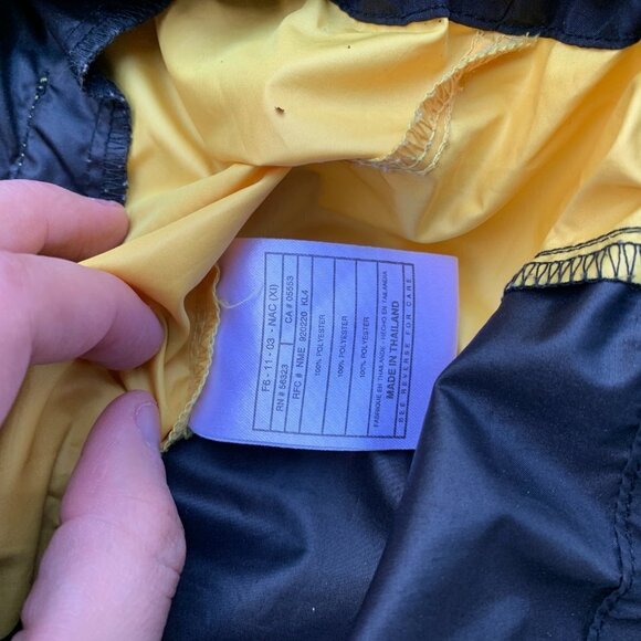 Vintage 90s Nike Jacket 'Varsity Yellow' Medium - Picture 13 of 14